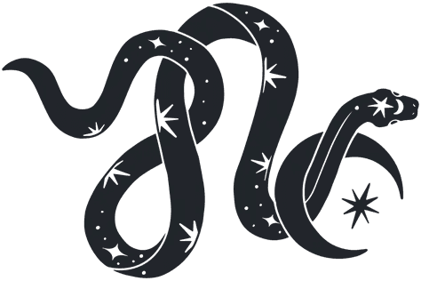 serpente estilizada